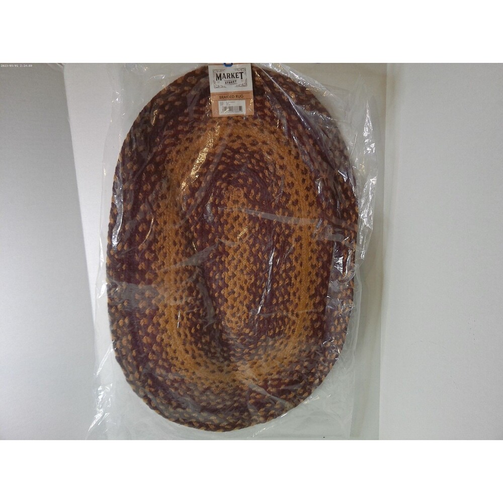 Oval Ultra Durable Braided Rug - 20"x30"
